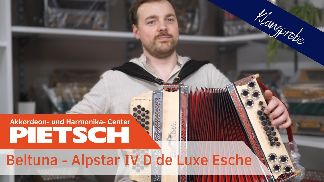 Steirische Harmonika - Beltuna Alpstar IV D de Luxe Esche - Klangprobe
