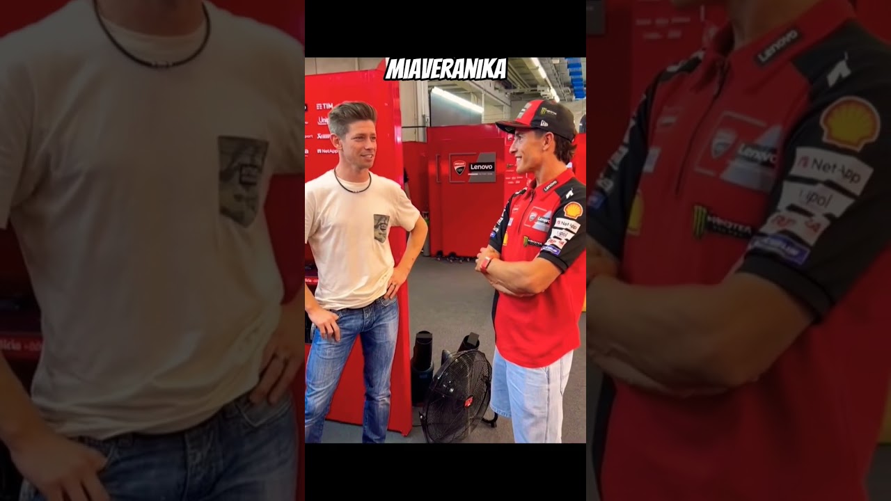 MARC MARQUEZ MENGOBROL DENGAN CASEY STONER DI AUSTRIA‼️😱 