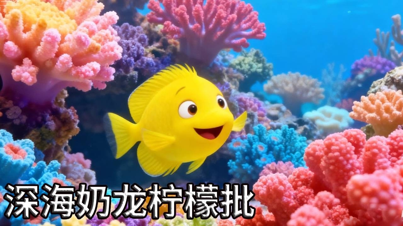被称为深海奶龙的神仙鱼？长得巨像芒果核的柠檬批。怎么在我缸里筑起家了！【奇奇de海洋】