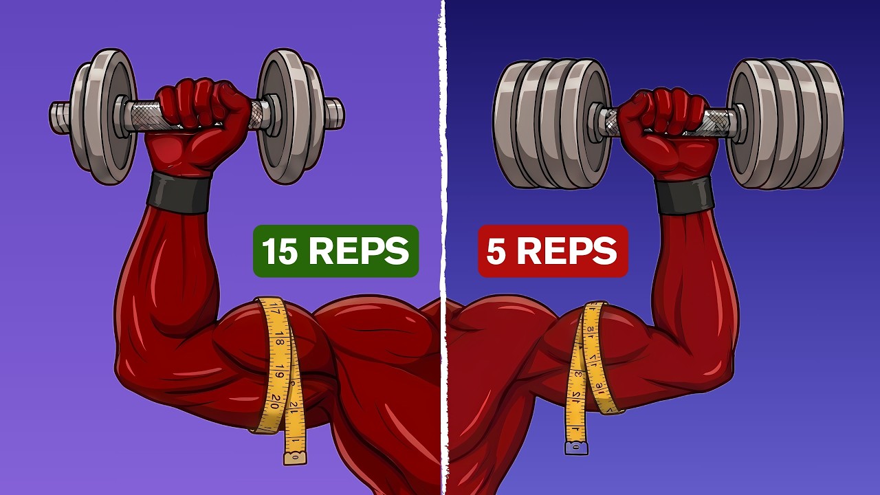 Heavy Low Reps vs Light High Reps (Before Your Next Workout)