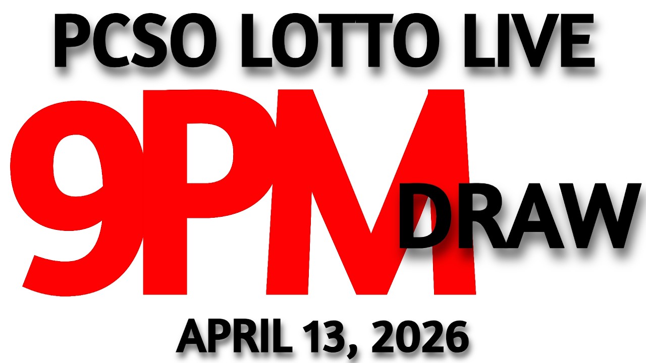 Lotto Result Today 9pm Draw April 13, 2026 Swertres Ez2 PCSO LIVE