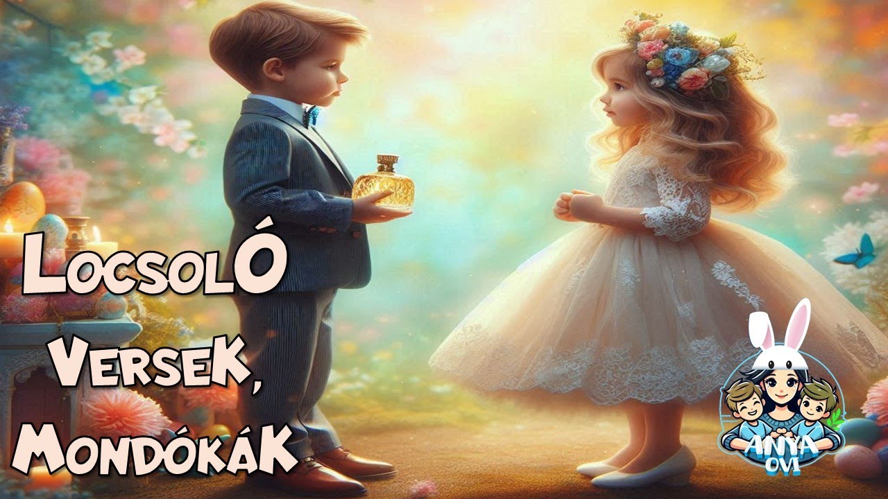 Húsvéti locsoló versek, mondókák #húsvét #mondóka #gyerekeknek #locsoló vers