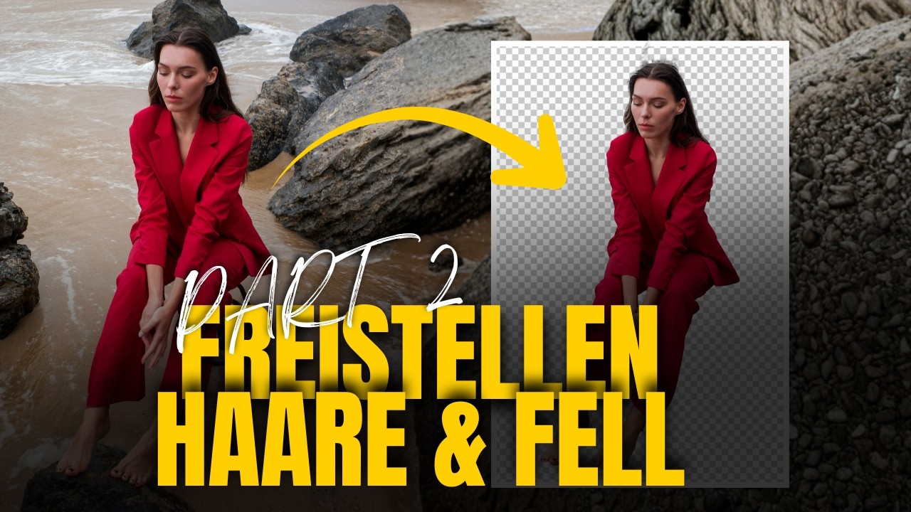 Komplexe Freisteller – Haare und Fell
