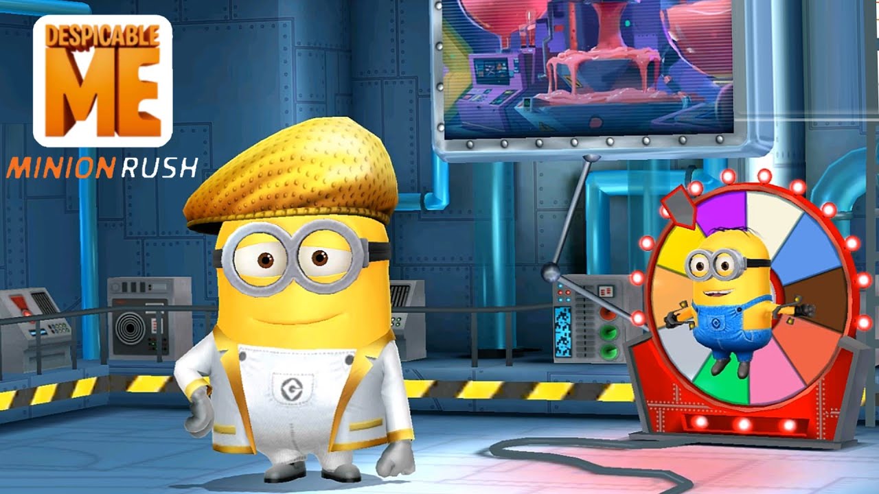 Minion rush Singer minion golden costume Bratts Lair gameplay walkthrough android ios