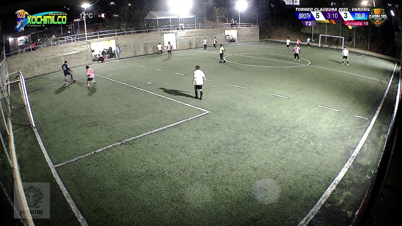 REAL BROTHERS VS TIBURONES DIAMANTE - Varonil Libre - JORNADA 18 - Clausura 2025 - 