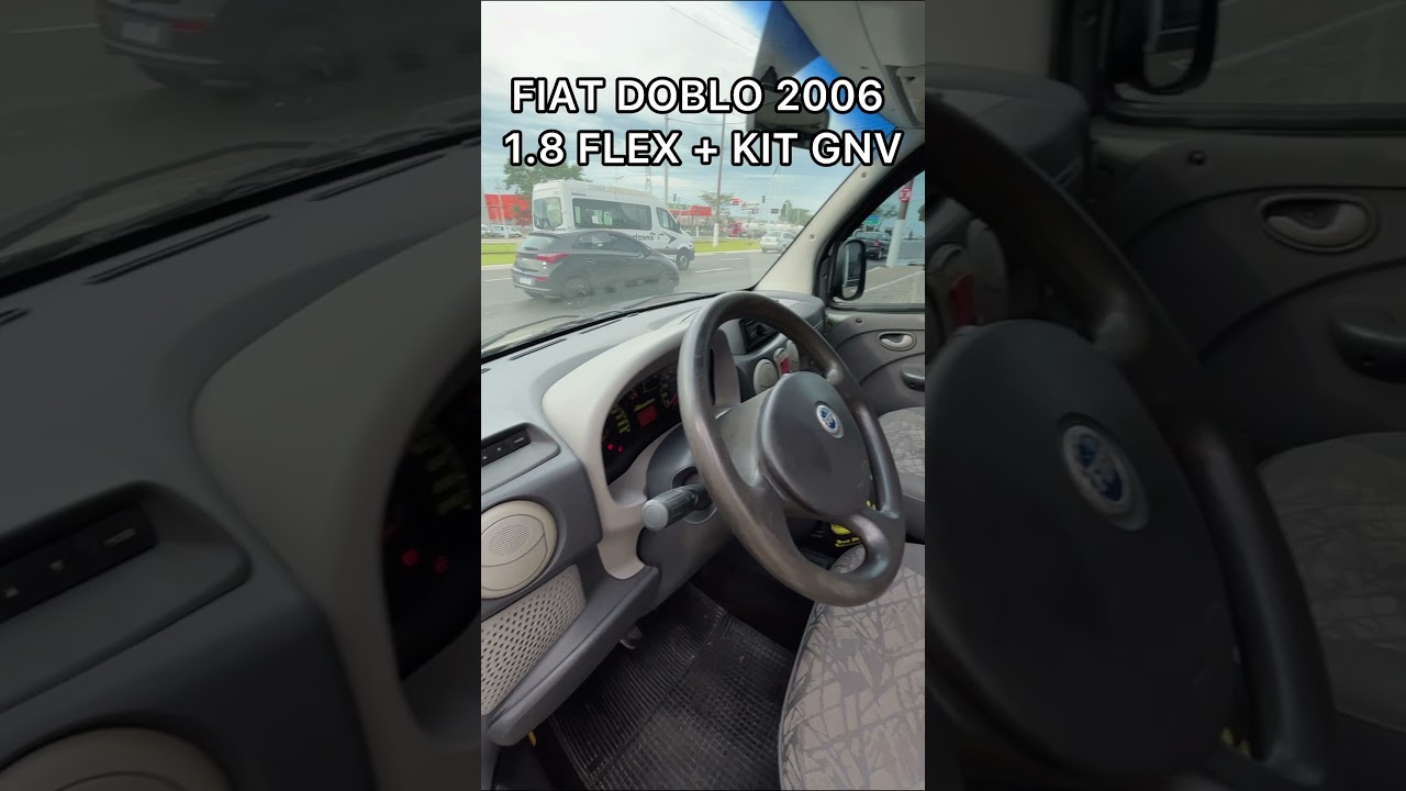 Furgovans - Fiat Doblo 2006 Adventure 1.8 Flex + GNV Verde (POR-8i26) #shorts