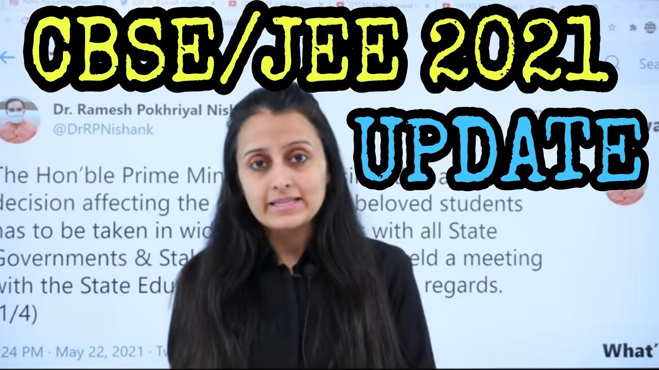 CBSE 12th| JEE 2021 EXAM UPDATE | IMPORTANT UPDATE @nehamamsarmy