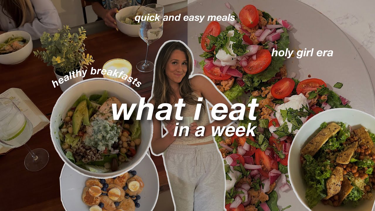 ЧТО Я ЕМ ЗА НЕДЕЛЮ🍴(простые, легкие и полезные блюда)