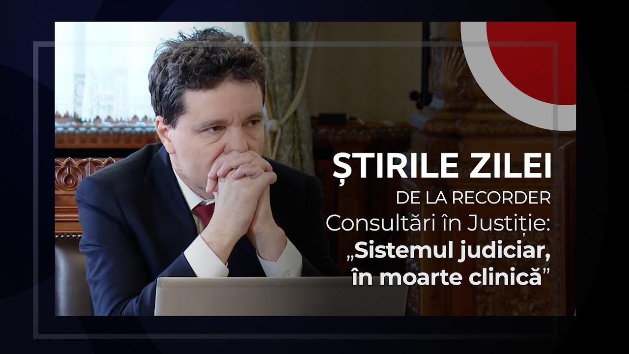 22 DECEMBRIE 2025. Consultări în Justiție: „Sistemul judiciar, în moarte clinică”