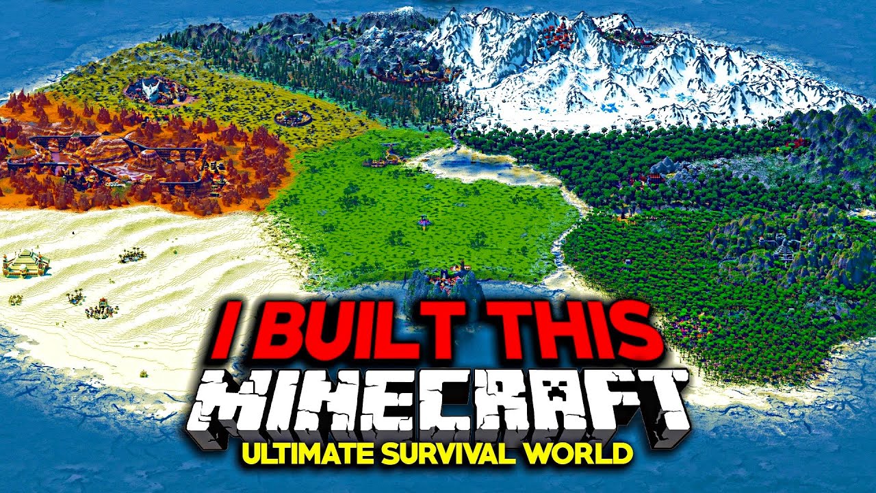 I Upgraded Minecraft. | The ULTIMATE Survival World Full Movie [6000+ HOURS]