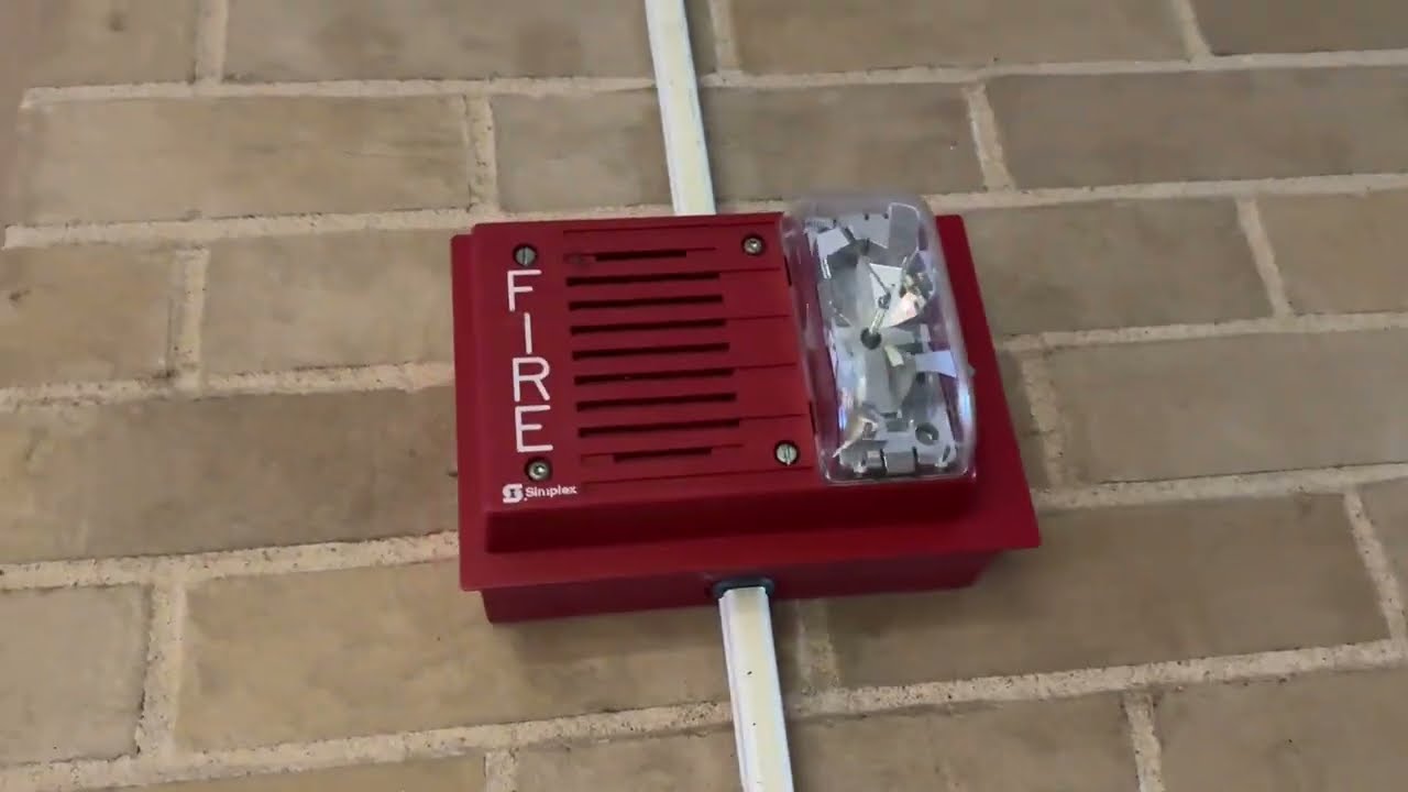 Fire Alarm going off - Simplex 4903 Speaker Strobe!