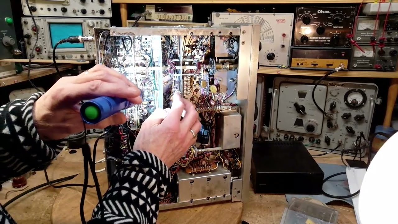 National HRO 500 Receiver Video #3 - Troubleshooting No Phase Lock