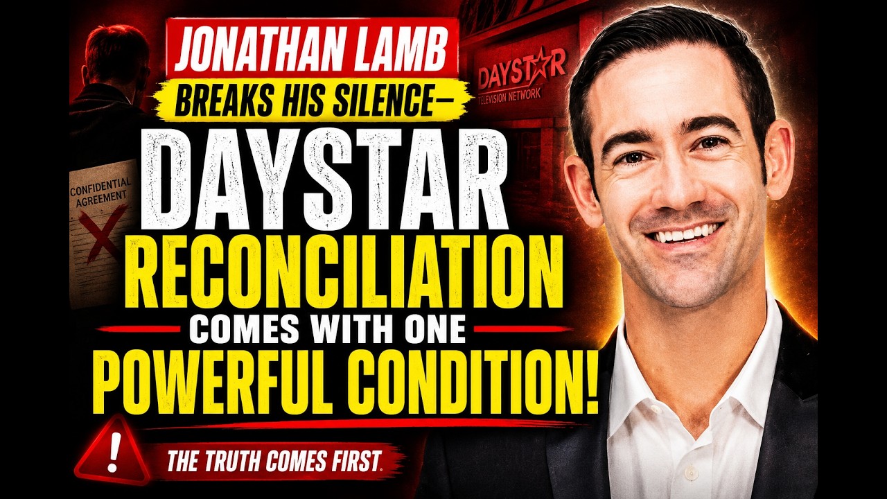 Jonathan Lamb BREAKS His Silence&mdash;Daystar Reconciliation Comes With One Powerful Condition