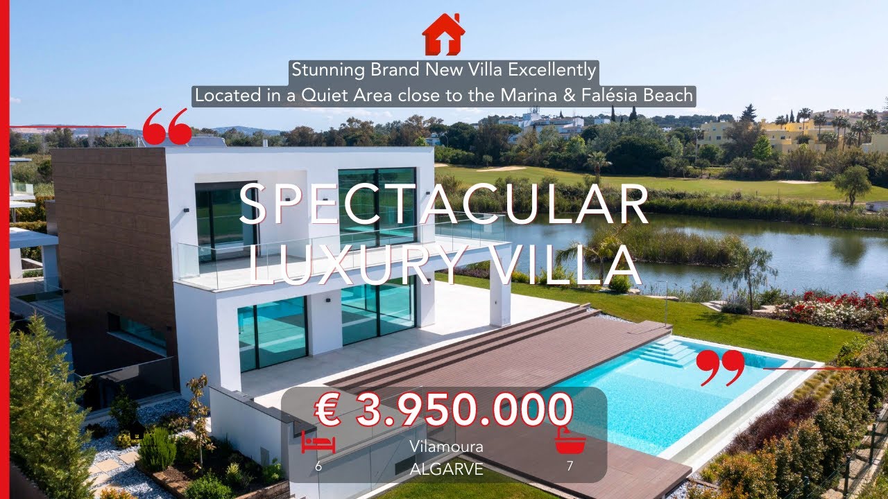 STUNNING, Brand New, 6 Bedroom Villa, Located Close to the Marina & Beach - Vilamoura, Algarve