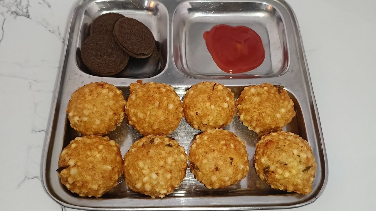 Sabudana vada recipe | Sabudana recipe | #youtube 