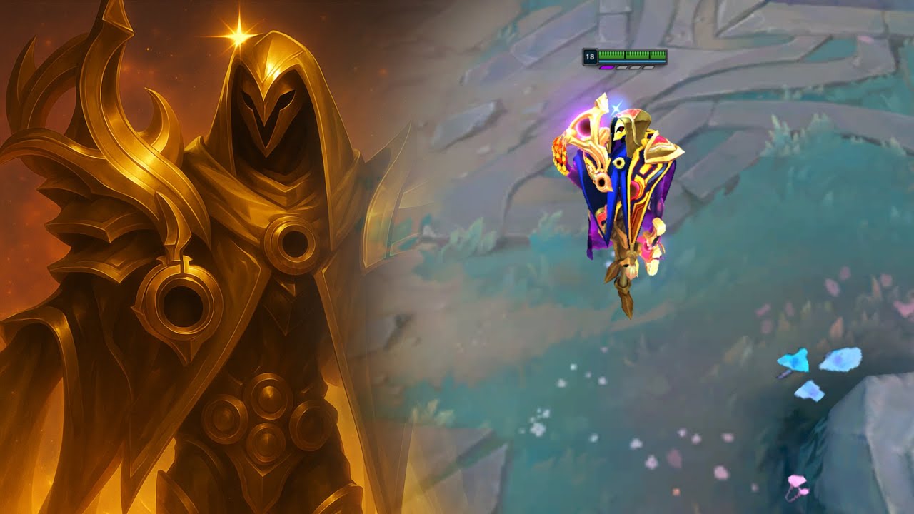 Gold cosmic Jhin Chroma