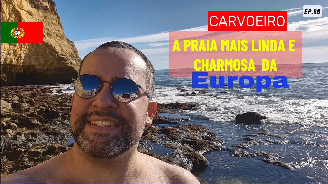 🇵🇹 💙A praia mais linda da Europa fica no sul de Portugal 💙 🇵🇹