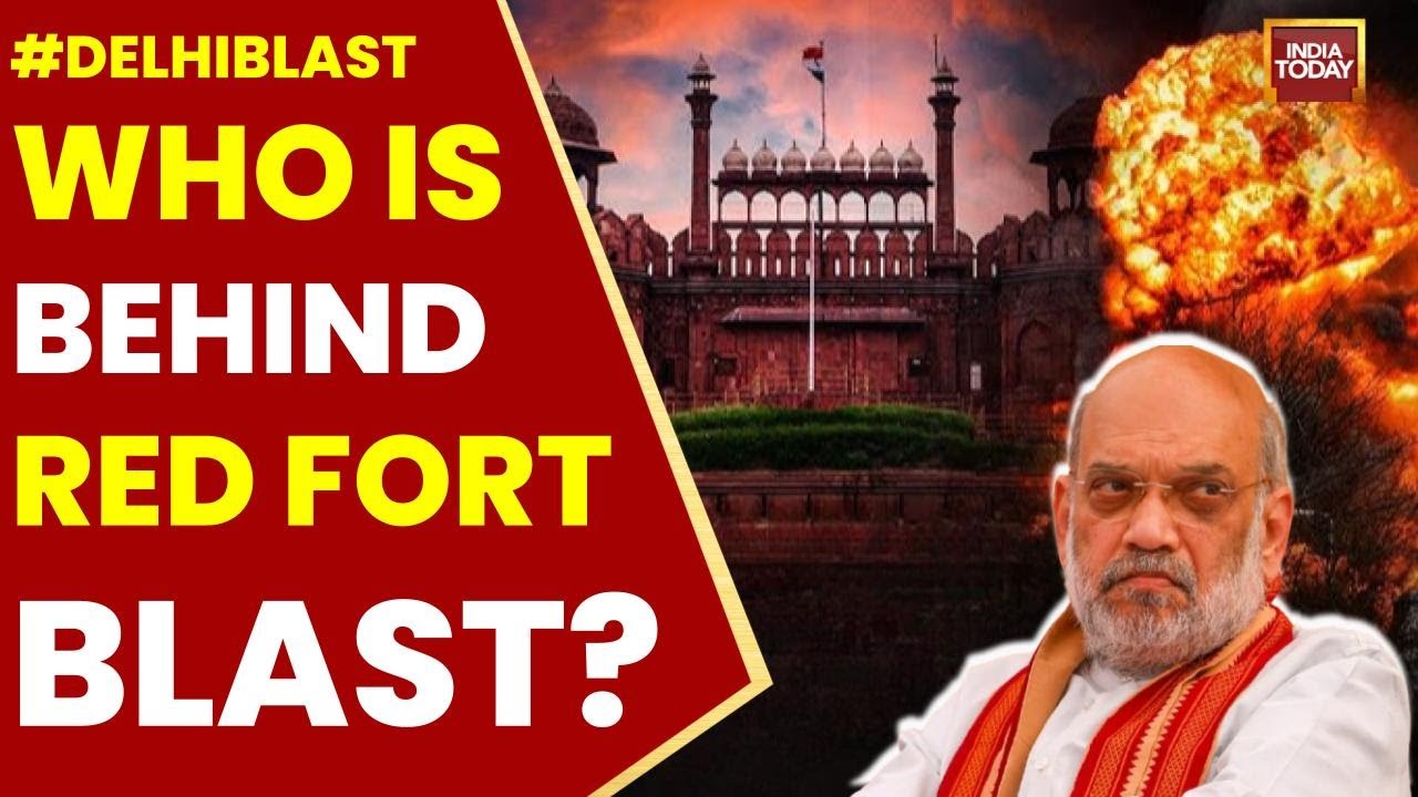 Delhi Red Fort Blast: Terror Link Confirmed, Absconding Doctor Seen In Bomb Car CCTV Footage