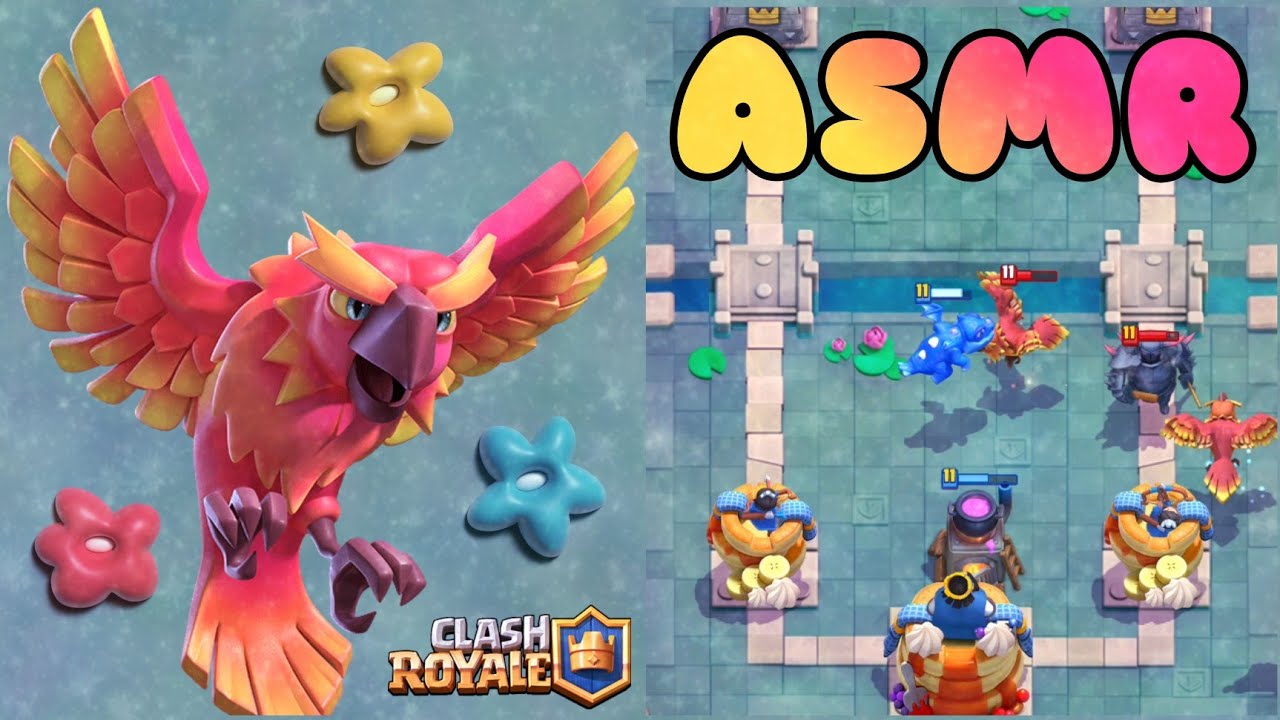 ASMR 👑 La Fénix Nueva Carta • Clash Royale