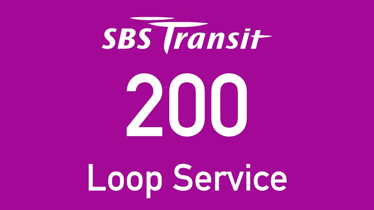 SBS Transit Trunk Bus Service 200 Hyperlapse