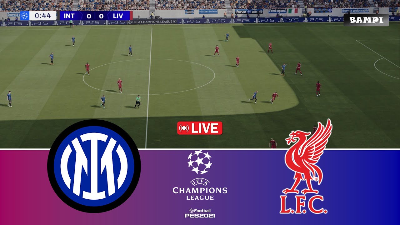🔴LIVE : Inter Milan vs Liverpool - UEFA Champions League 25/26 UCL - Video Game Simulation
