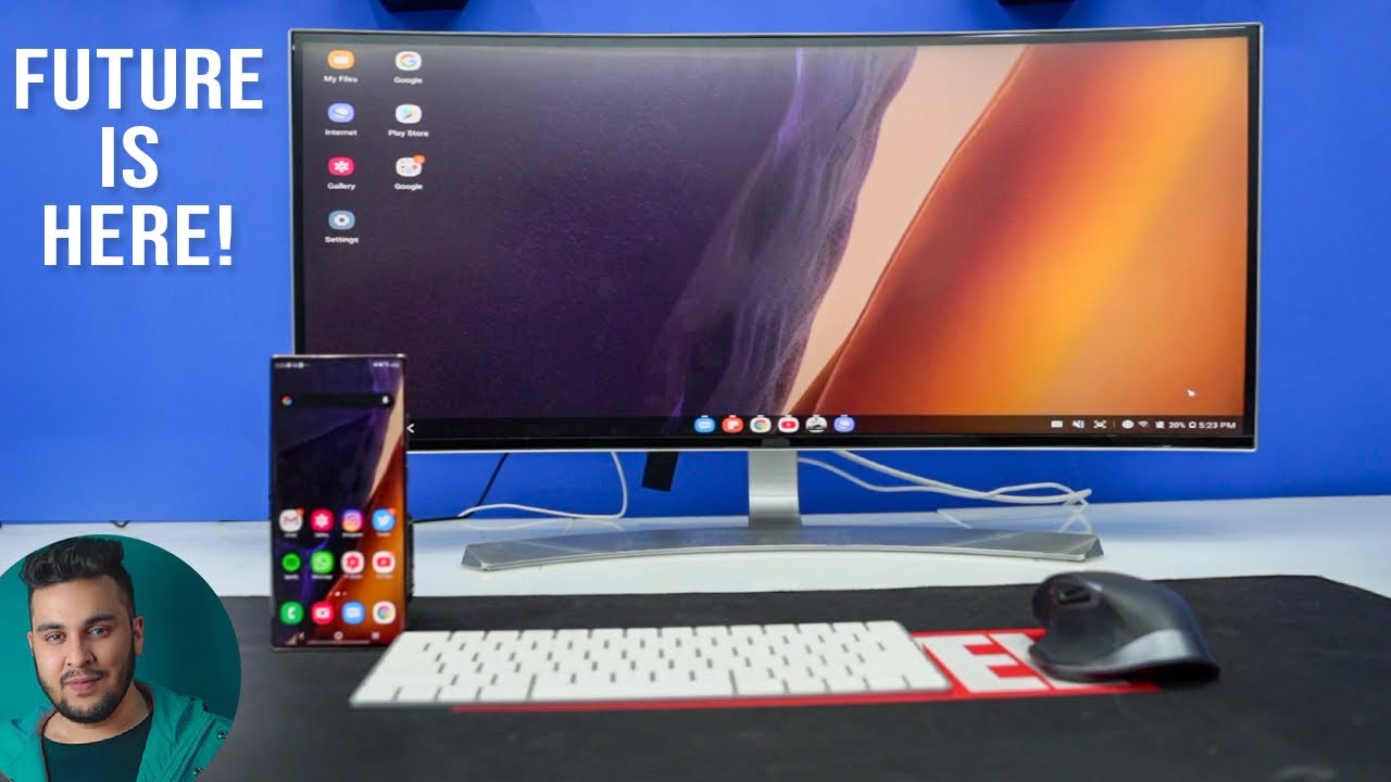 Using Galaxy Note 20 Ultra as a 