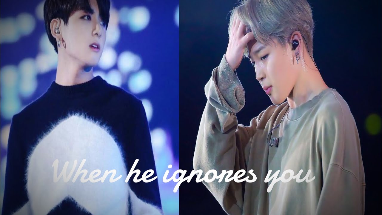 When he ignores you /jikook oneshot/