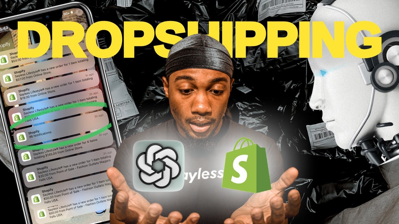 How To Start a ChatGPT-Powered DROPSHIPPING Clothing Brand