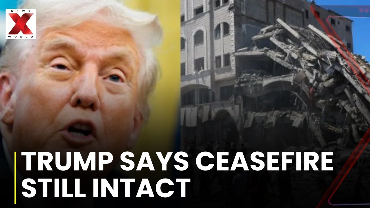Israel Gaza War Update : Donald  Trump speaks on Middle East tensions  | NewsX World