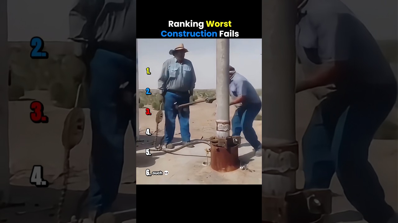 Ranking Worst Construction Fails 😭
