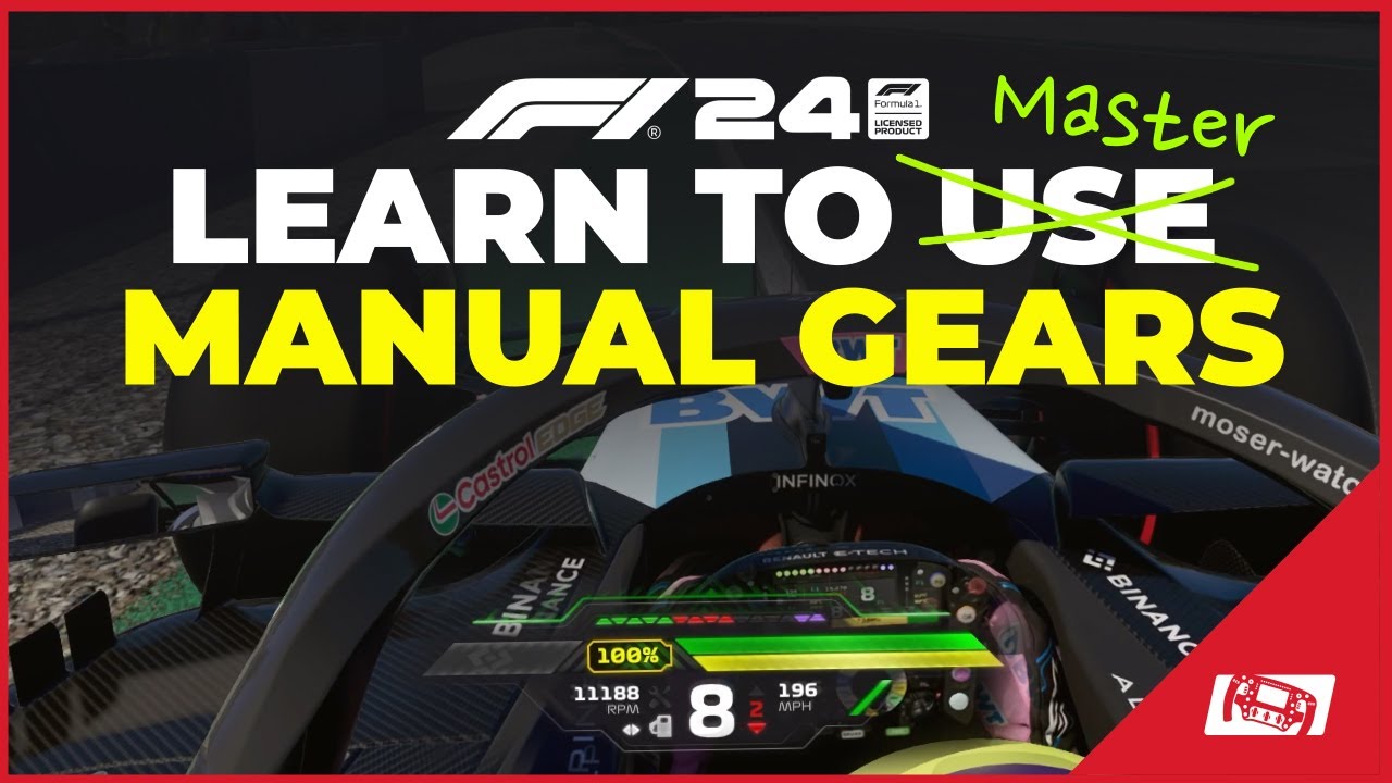 F1 24 Learn To Drive With Manual Gears