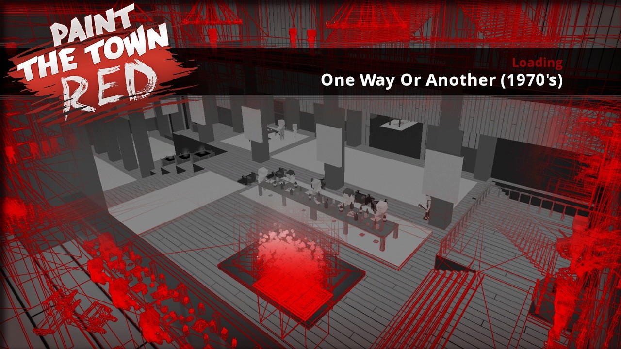 Paint The Town Red Custom Map: One Way Or Another