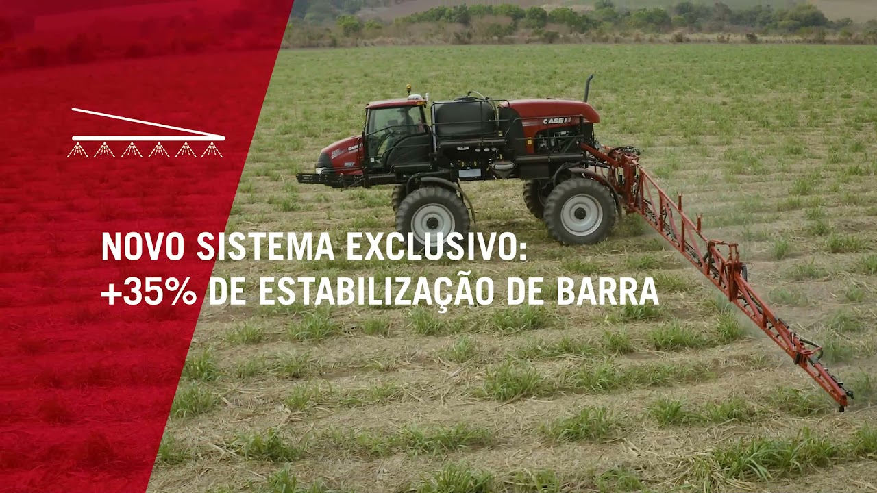 Pulverizador Patriot 250: novo maquinário agrícola para cana-de-açúcar