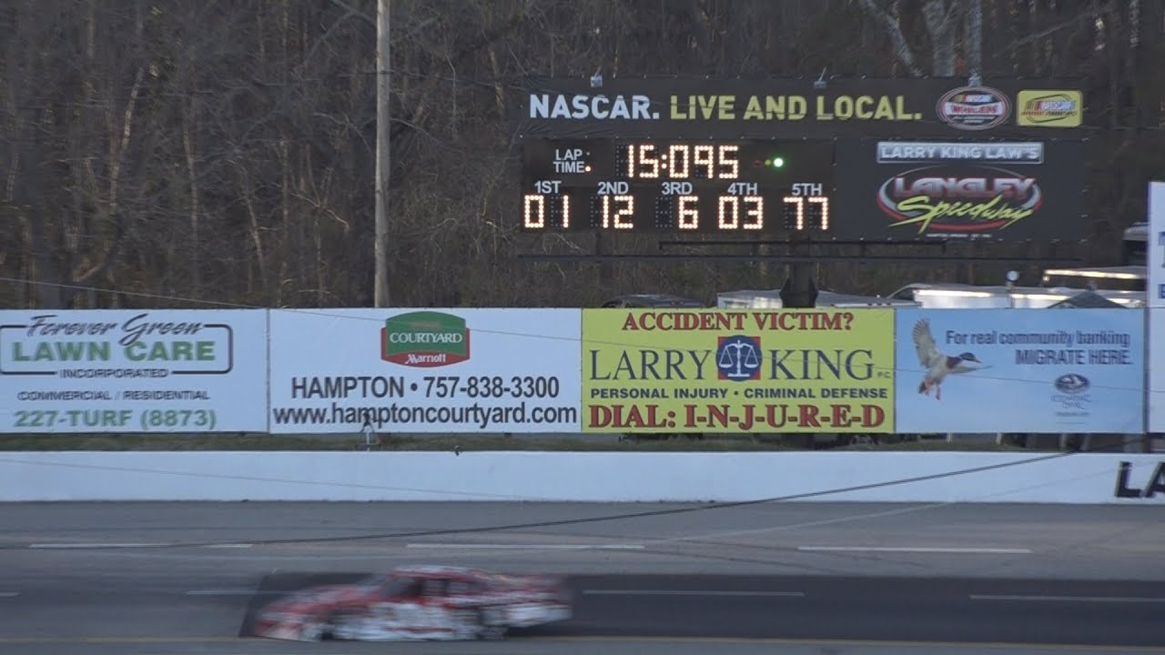 Langley Speedway - 3/31/18 - New Track Record - Philip Morris