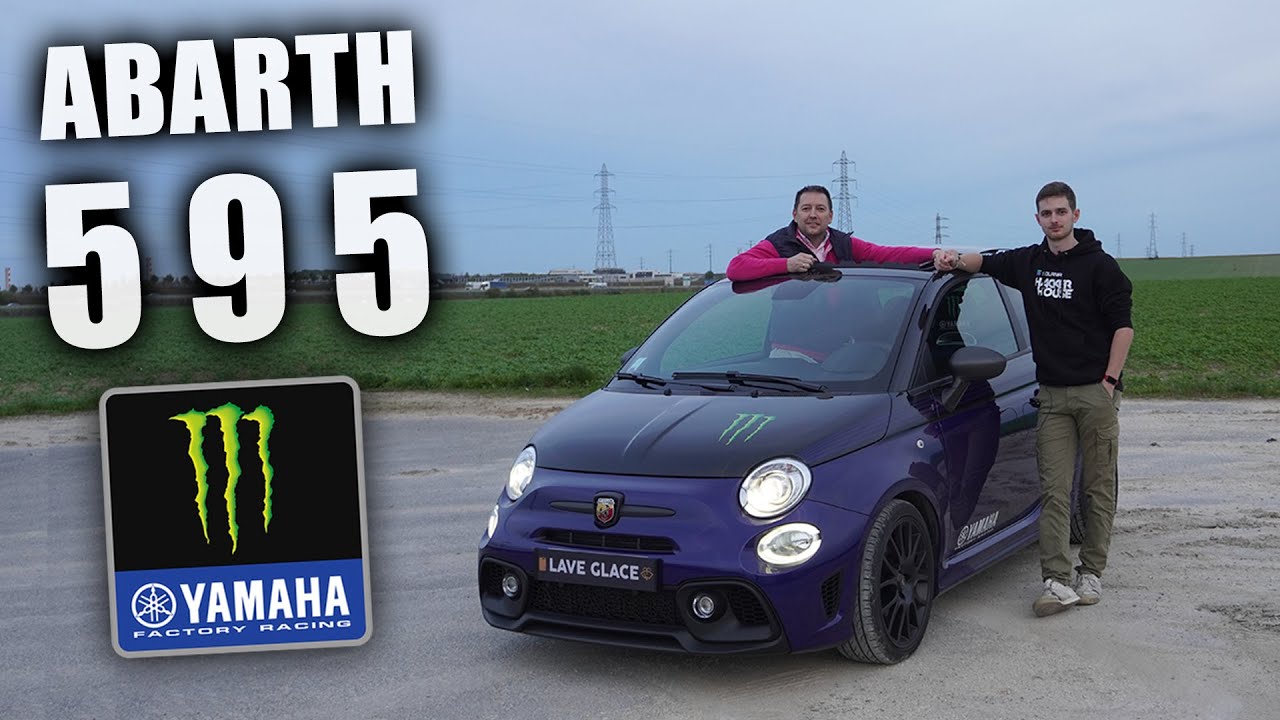 Essai Abarth 595 Edition Monster Energy Yamaha - Un vrai régal ce Véhicule Survitaminé !