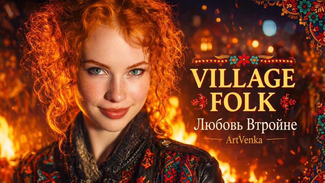 Любовь Втройне &mdash; village folk dance / night bonfire hoedown | ArtVenka