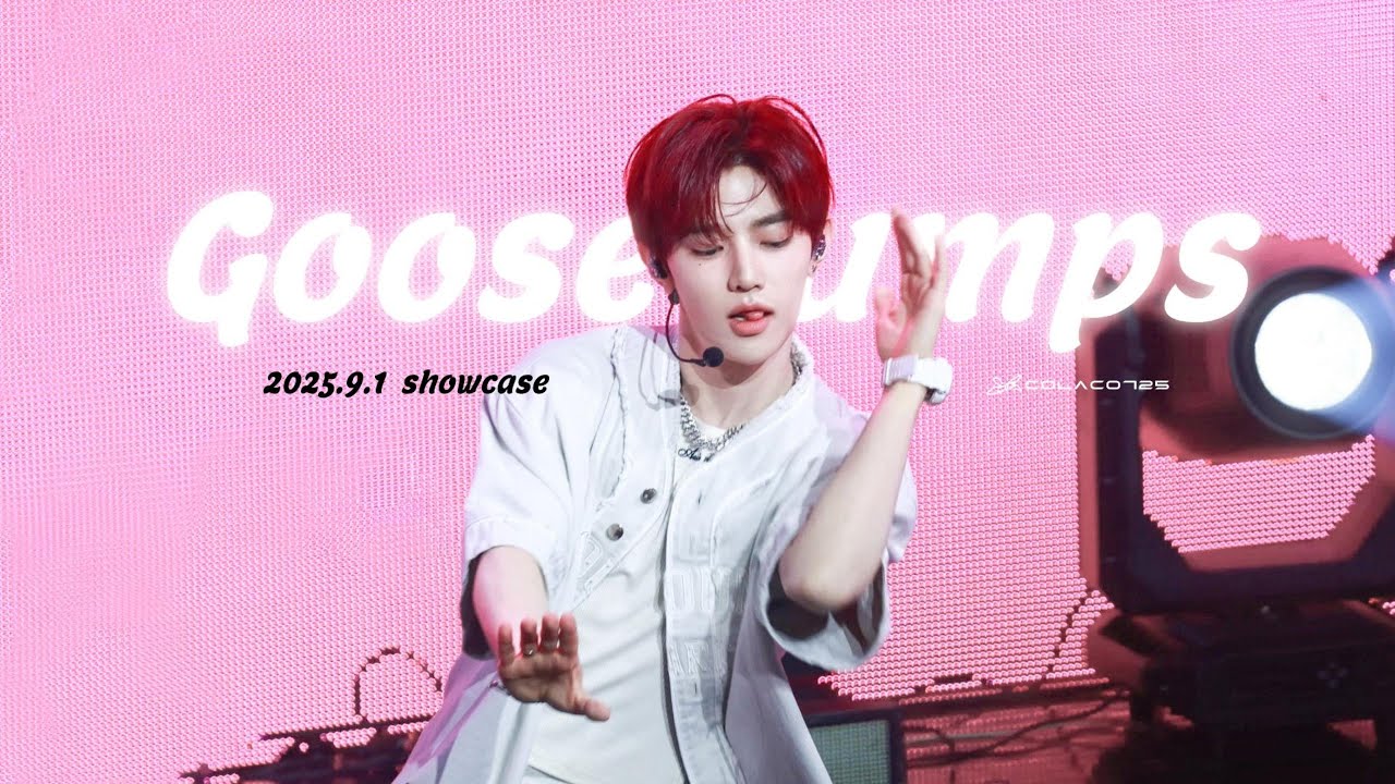 [4K] 250901 showcase 'Goosebumps' ZB1 장하오 Fancam