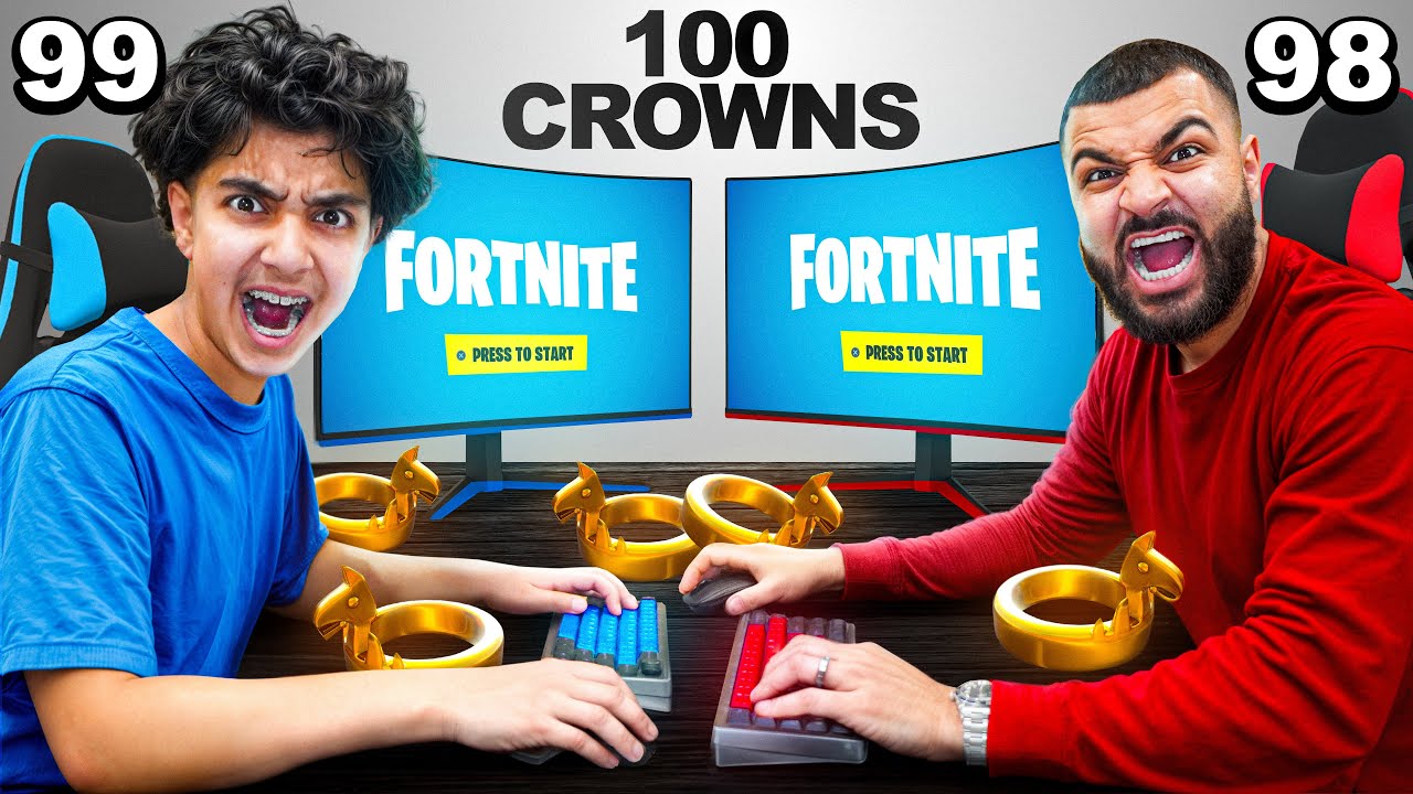 First To 100 Crowns Wins $10,000 (Fortnite)