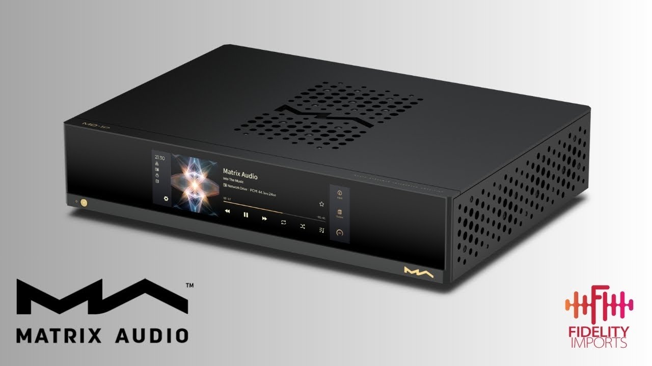 Matrix Audio MD-1P &mdash; аудиофильская интегрированная стримерная система высшего класса!