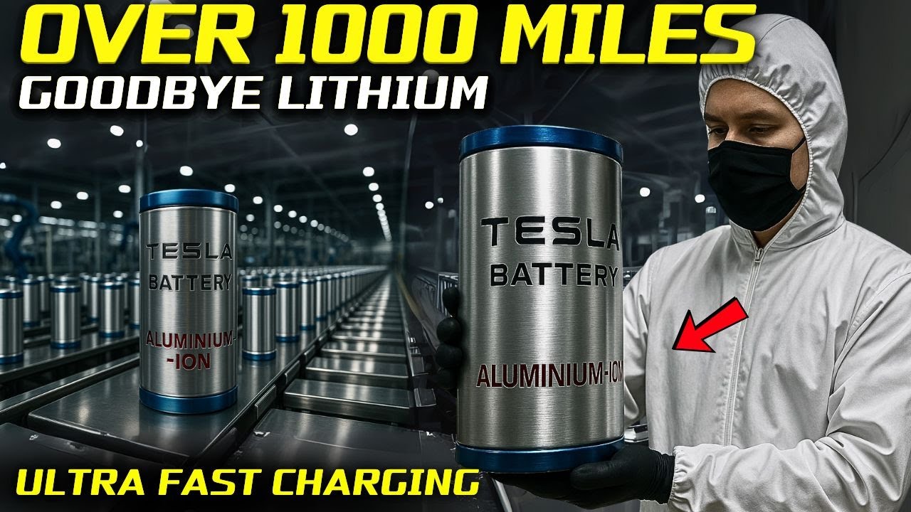 Супералюминиево-ионный аккумулятор! Tesla Model 2 ёмкостью 1120 Вт·ч·кг обеспечивает 100 дней раб...