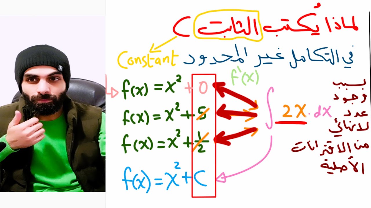 التكامل غير المحدود (1)
