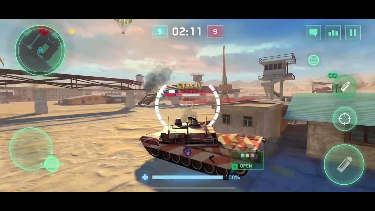 M1A2 Tier 8 Maxed Out Chassis! - War Machines Tank Shooting Game! - imjusbetter