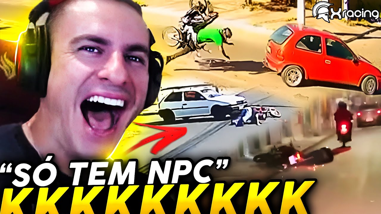 SUPER XANDÃO REAGINDO A QUEDAS DE MOTO (EP. 134)