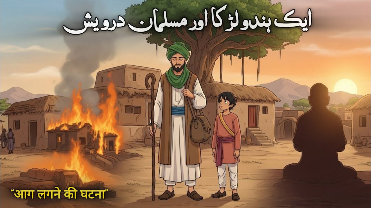 Aik Hindo Larka aur Musalman Derwesh | हिन्दू लड़का और सूफ़ी दरवेश | Hindi Urdu Moral Story 