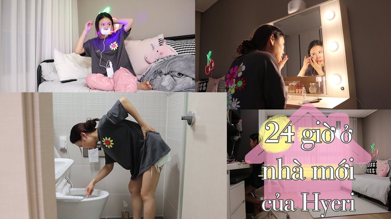 🏠24GIỜ Ở NHÀ MỚI CỦA HYERI⏰