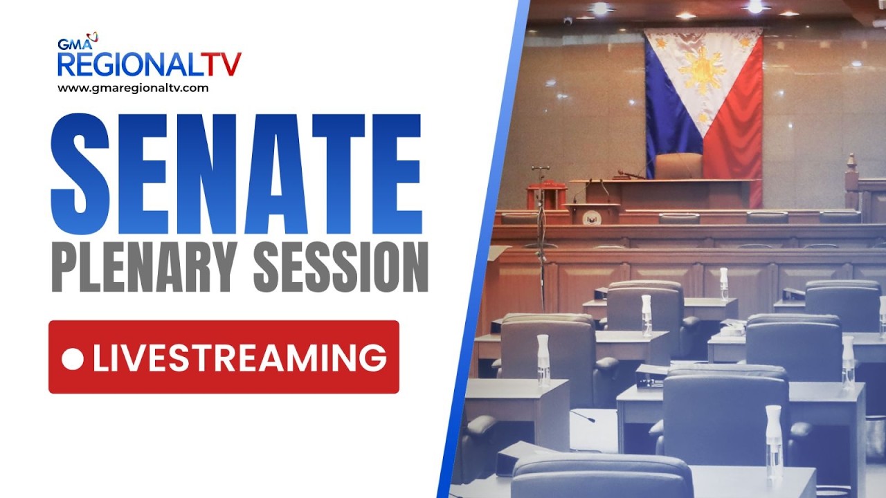LIVE - Senate Plenary Session (Aug. 4, 2026) - Replay | GMA Regional TV