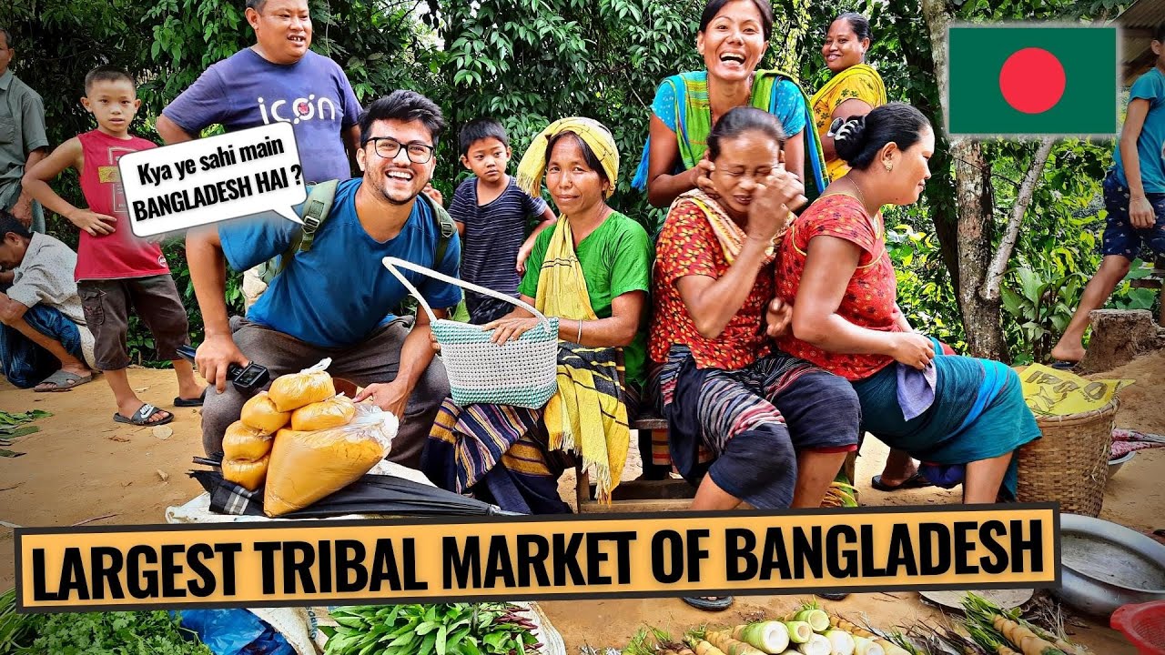 I VISITED LARGEST CHAKMA TRIBE MARKET IN BANGLADESH.