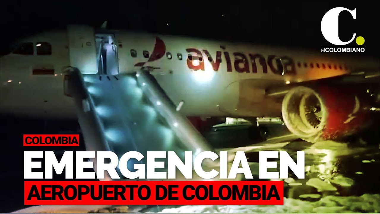 Asi fue la emergencia en el aeropuerto de Pereira
