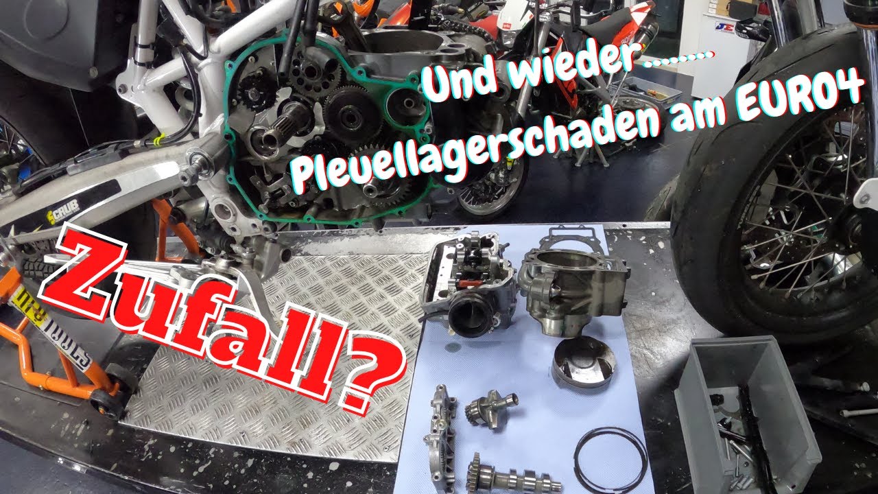 Husqvarna 701 SM EURO4: kapitaler Pleuellagerschaden nach 12.000km🙈🙈