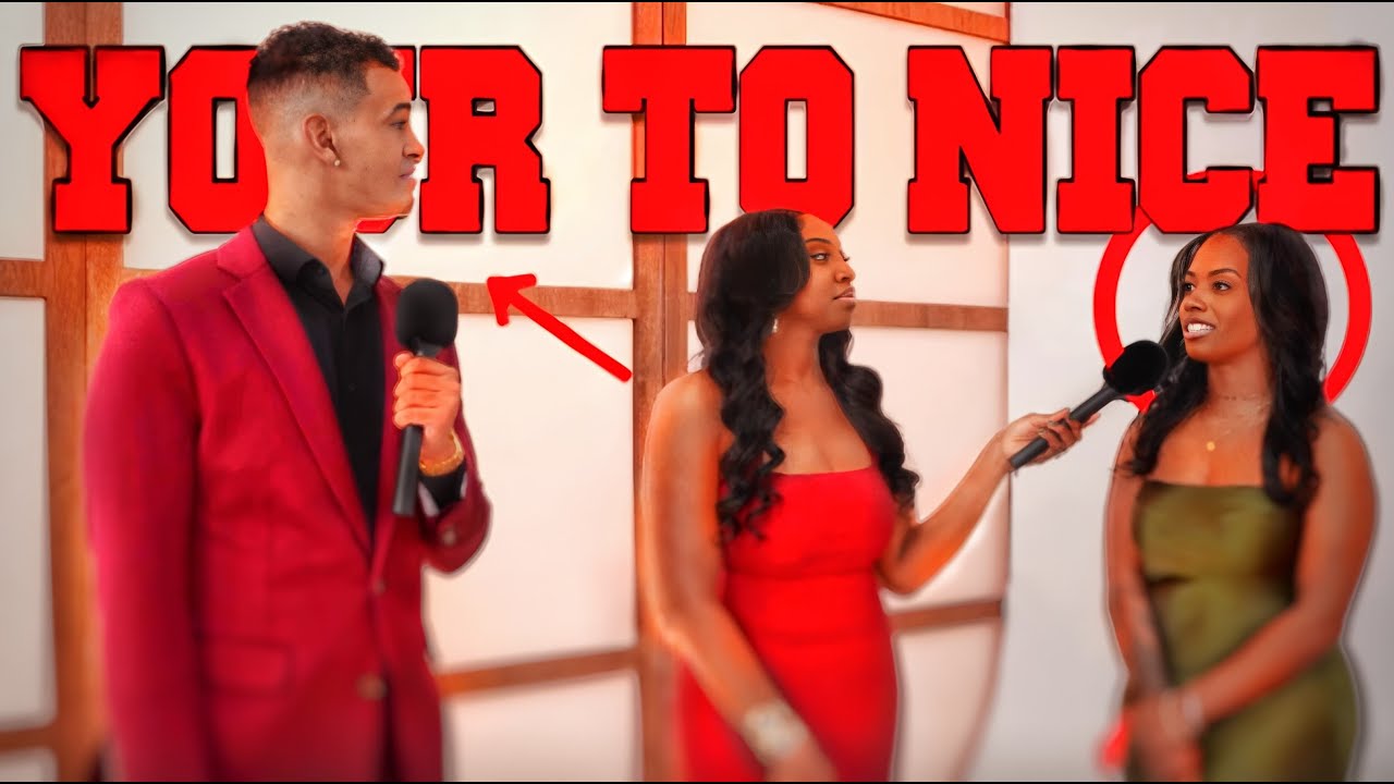 NICE GUY TRIES TO FIND HIS MATCH ON POP THE BALLOON! BUT PROVES THAT WOMAN DON'T LIKE NICE GUYS